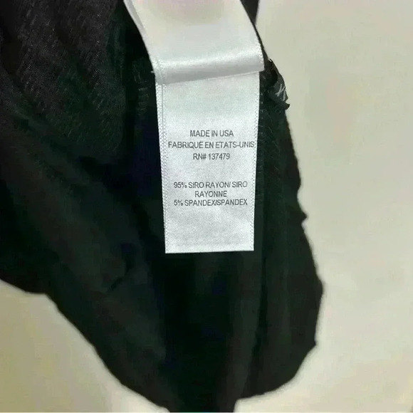 NWT Articles Of Society Luke Tank Dress Black Ribbed Sleeveless Mini Size XS - Picture 6 of 7